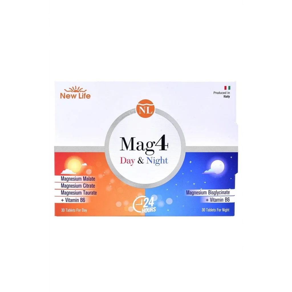 New Life Mag 4 Day 30 Tablet  Night 30 Tablet