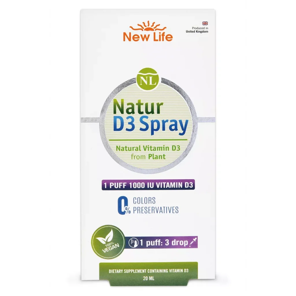 New Life Natur D3 Spray 1000 IU 20 ml