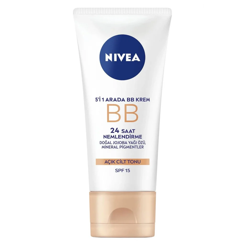 Nivea BB Krem Hepsi Bir Arada Nemlendirici Açık Ton 50 ml