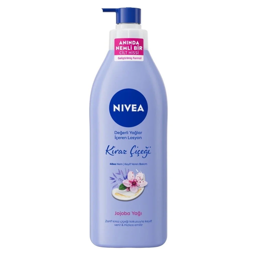 Nivea Body Losyon Kiraz  Jojoba Yağı 400 ml