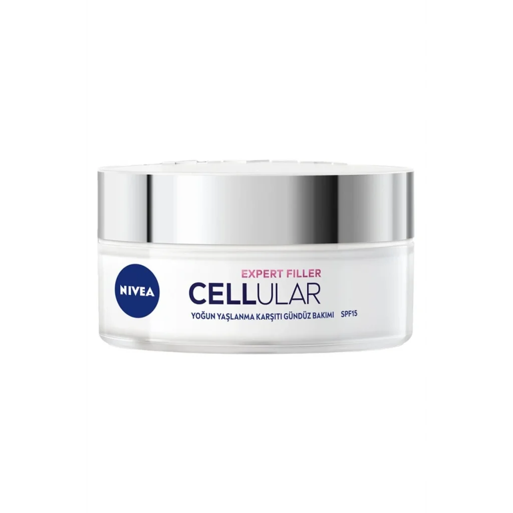Nivea Cellular Expert Filler Yoğun Yaşlanma Karşıtı Gündüz Bakım Yüz Kremi SPF15 50 ml