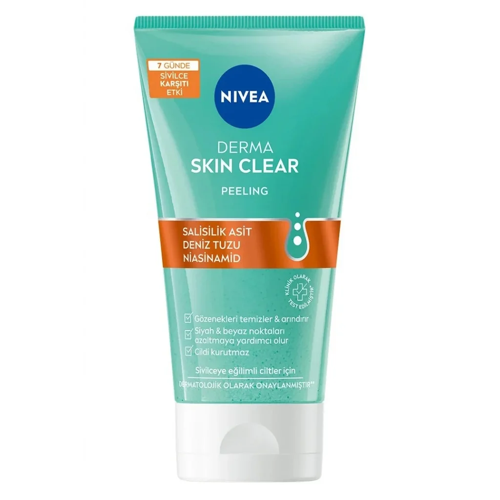 Nivea Derma Skin Clear Sivilce Karşıtı Peeling 150 ml