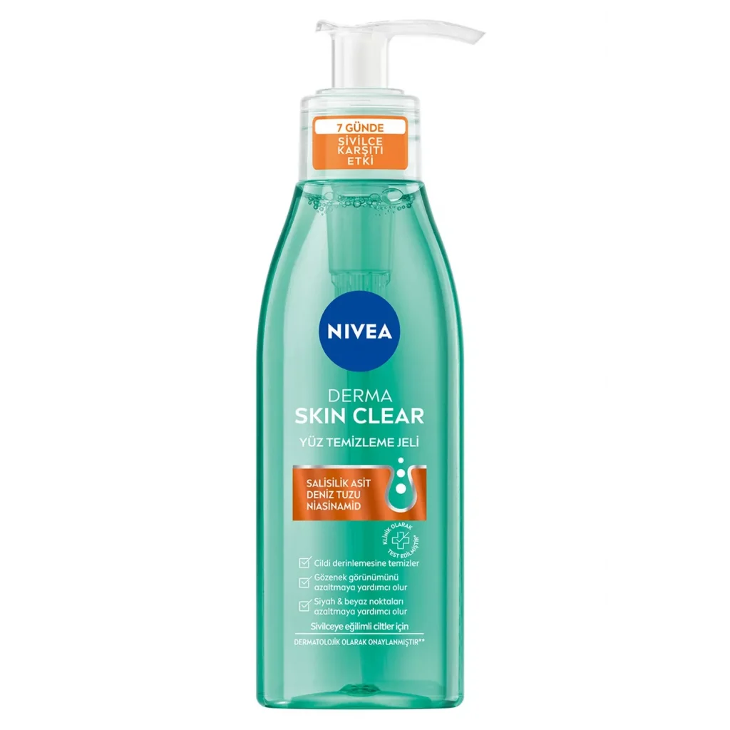 Nivea Derma Skin Clear Yüz Temizleme Jeli 150 ml