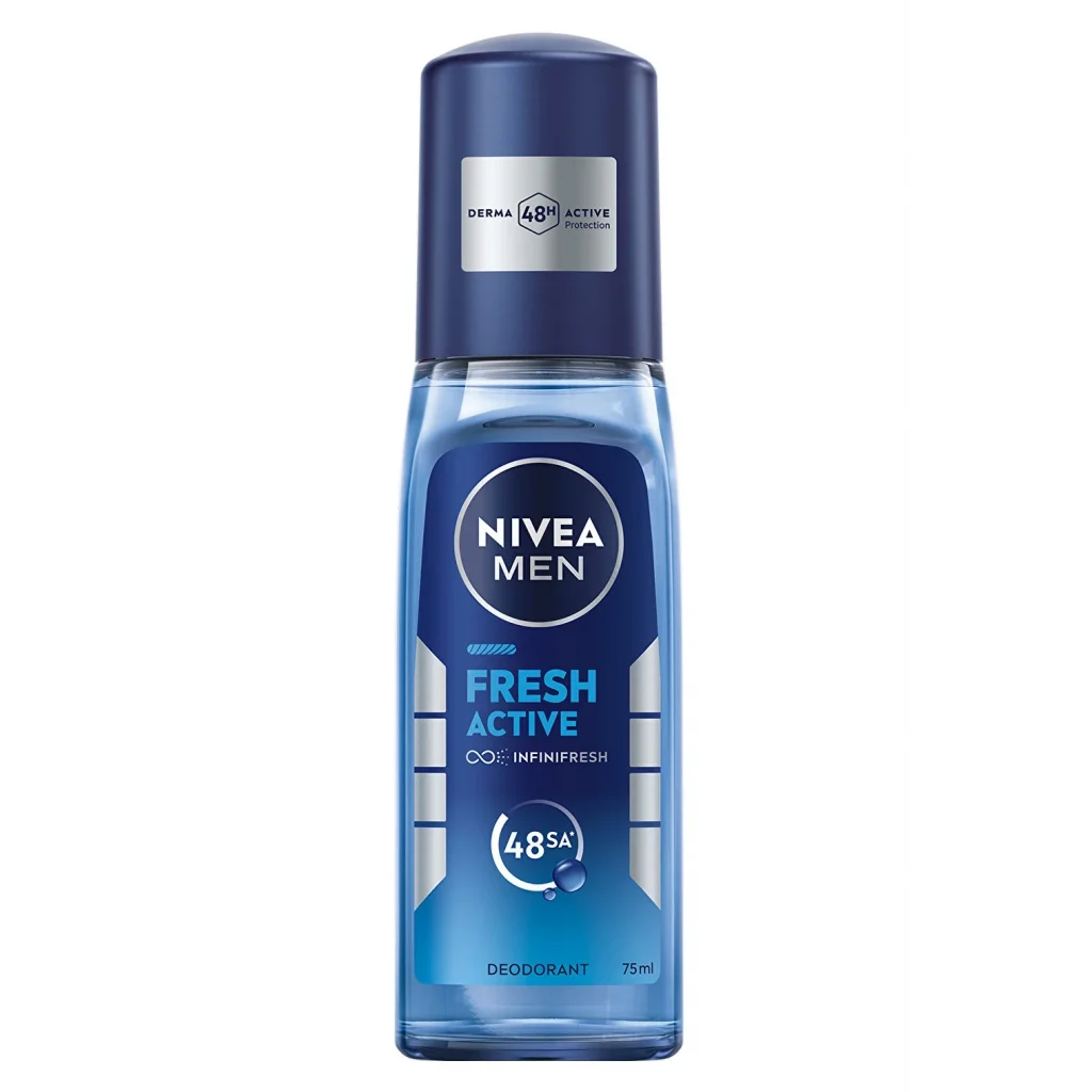 Nivea For Men Fresh Active Pompalı Deodorant Sprey 75 ml