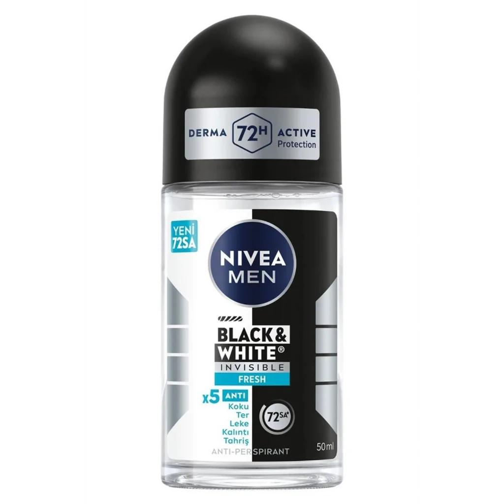 Nivea Invisible For Black  White Kadın Roll-on Fresh 50 ml