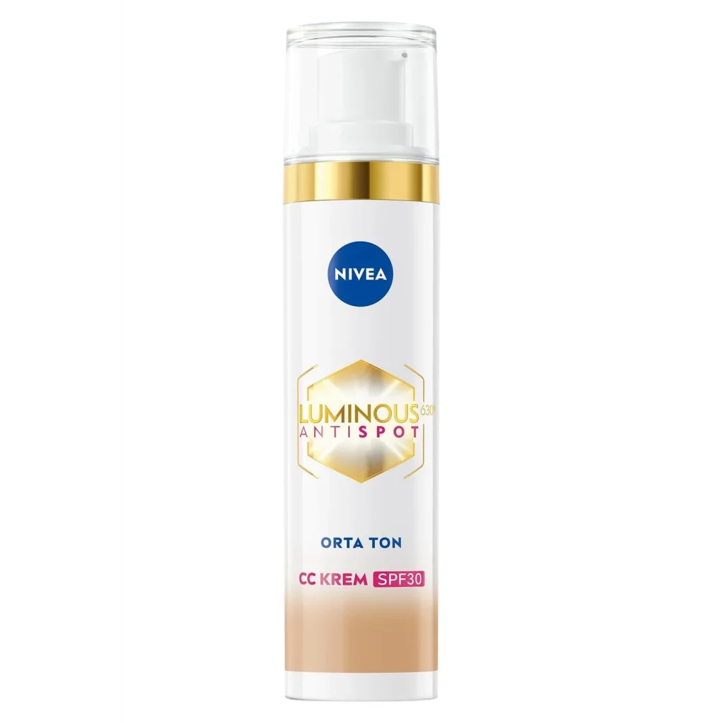 Nivea Luminous Leke Karşıtı CC Krem Orta Ton 40 ml