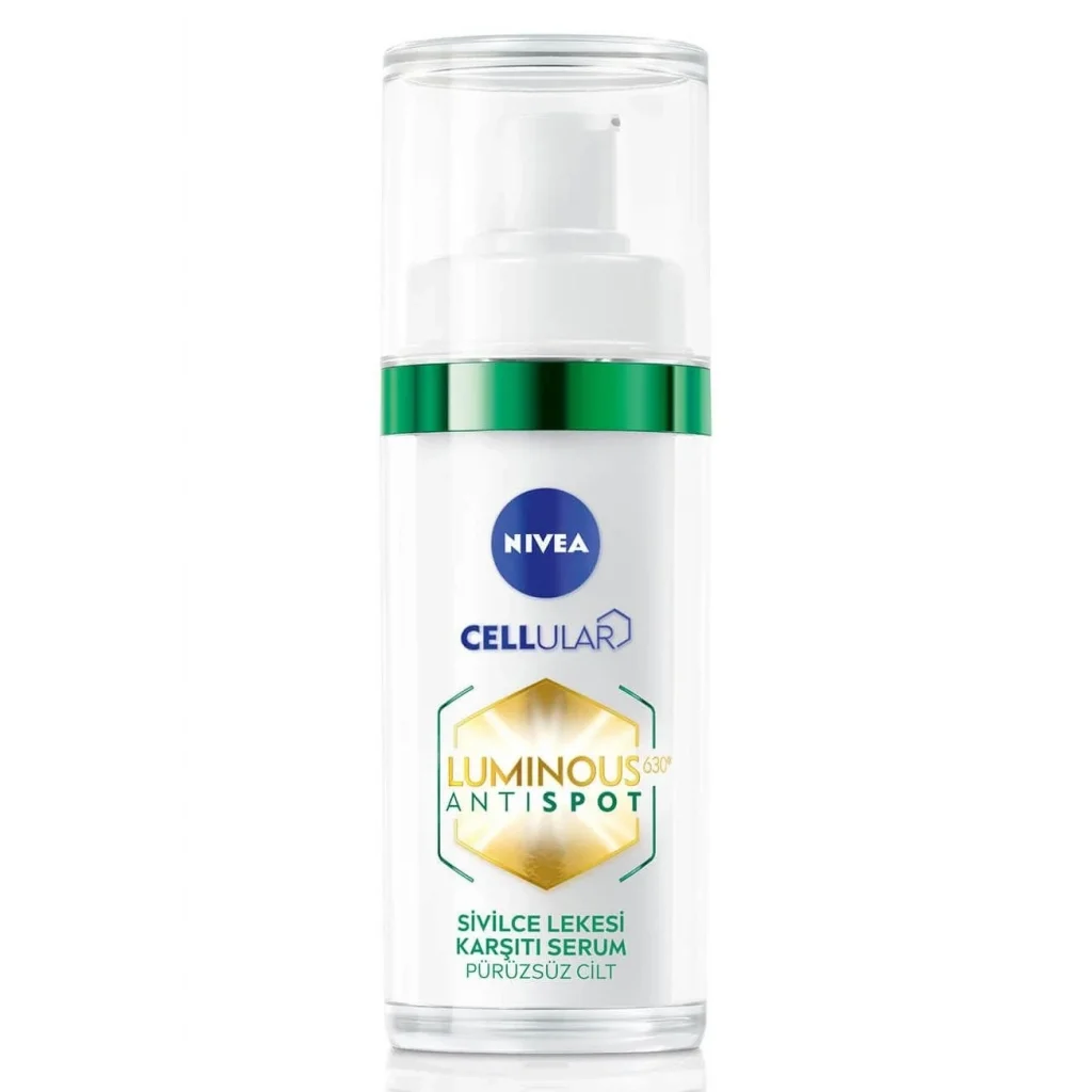 Nivea Luminous630 Karşıtı Serum Karma ve Yağlı Ciltler İçin Salisilik Asit ve Hyaluronik Asit 30 ml