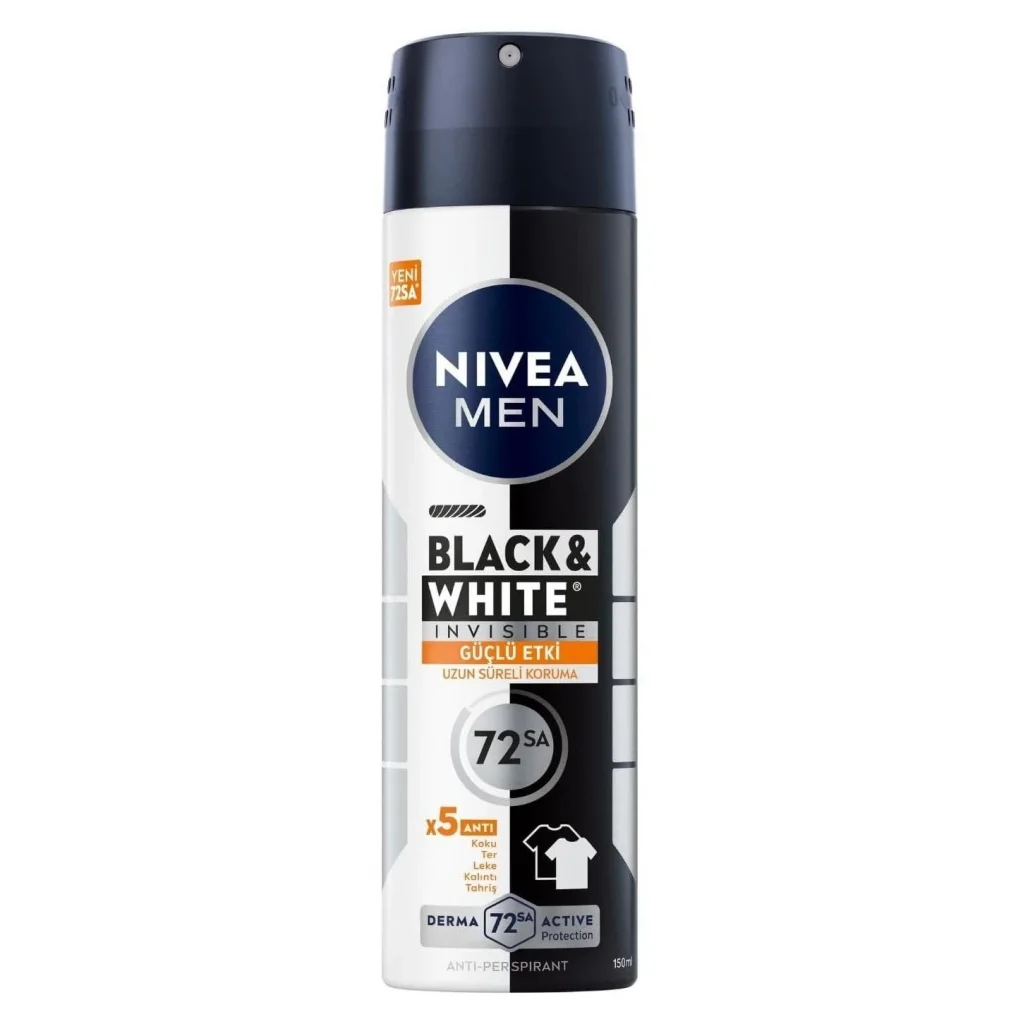 Nivea Men Black White Güçlü Etki Deodorant 150 ml