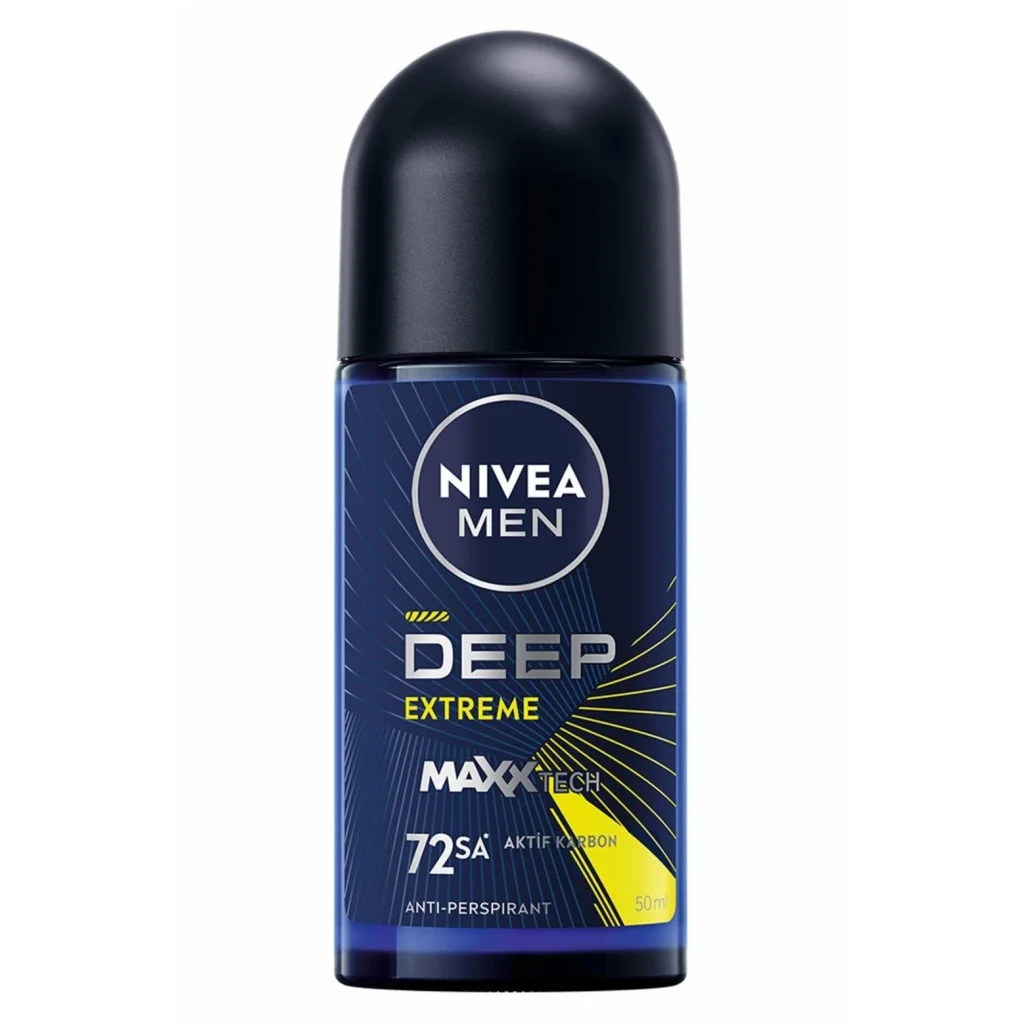Nivea Men Deep Extreme Erkek Roll-On Deodorant 50 ml