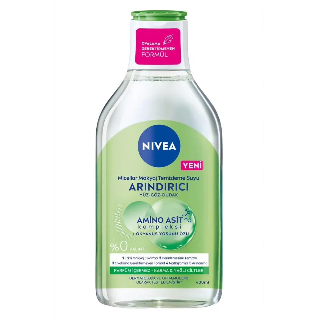 Nivea Micellar Makyaj Temizleme Suyu Arındırıcı 400 ml