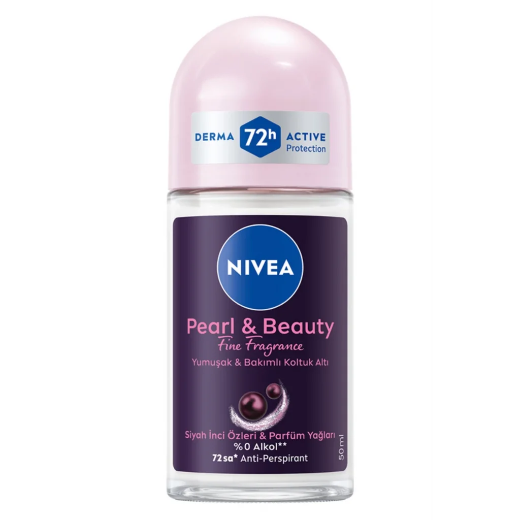 Nivea Pearl  Beauty Black Kadın Roll-On Deodorant 50 ml