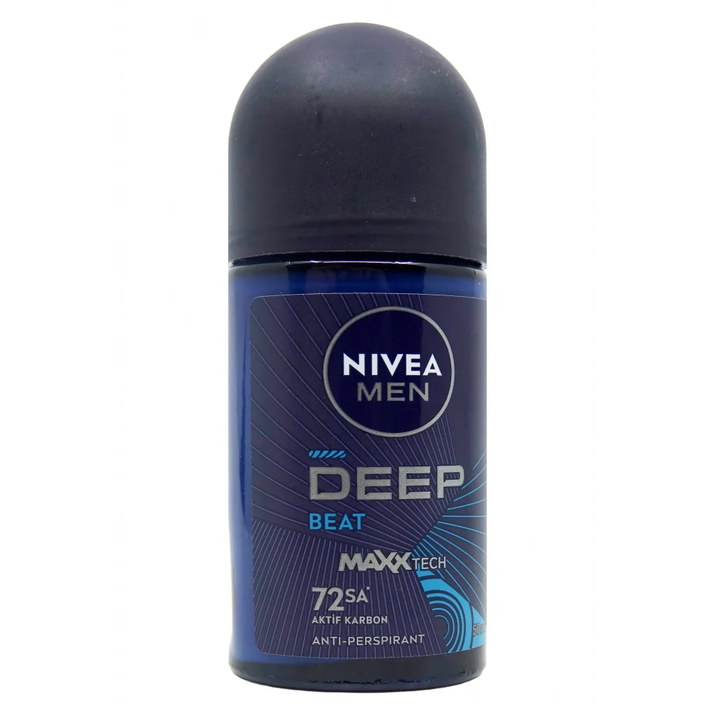 Nivea Roll-On Deep Beat Aktif Karbon Erkek 50 ml