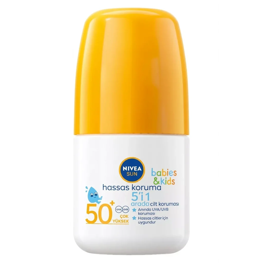 Nivea Sun Bebekler İçin Hassas Koruma SPF50+ Güneş Koruyucu Roll-On 50 ml