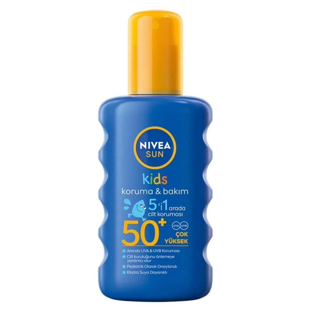 Nivea Sun Çocuk SPF50+ Nemlendirici Güneş Spreyi 200 ml