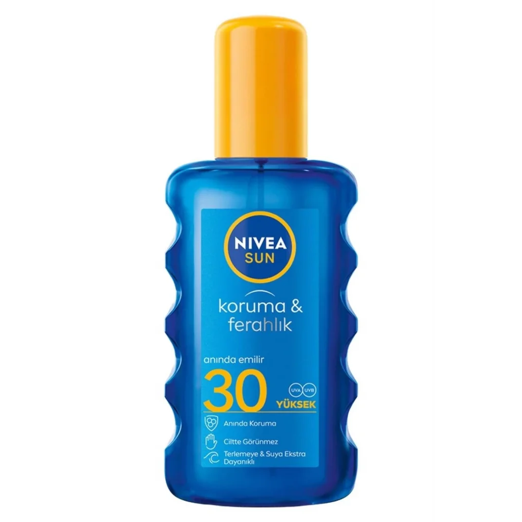 Nivea Sun Koruma  Ferahlık Serinleten Transparan Güneş Spreyi SPF30 200 ml