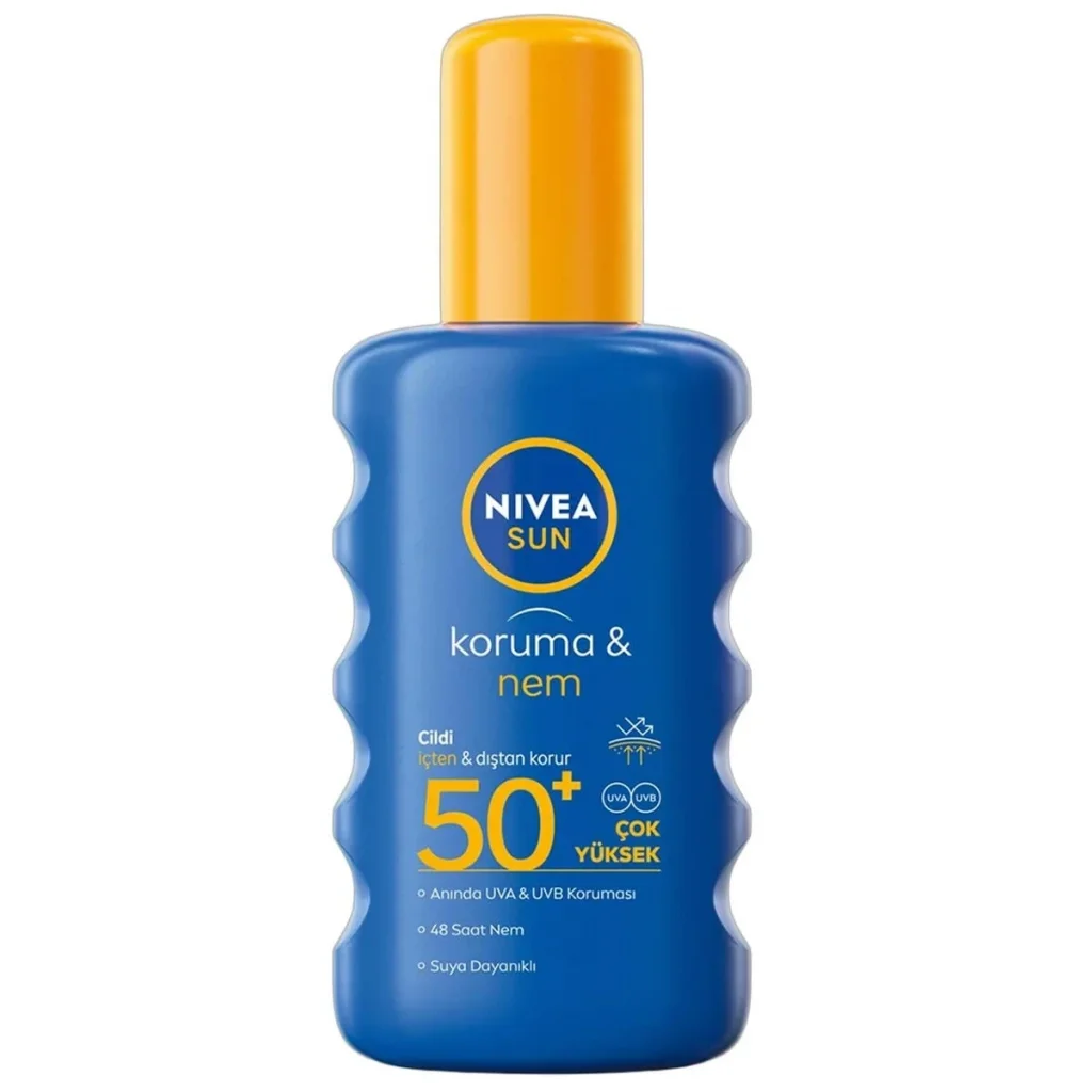 Nivea Sun Koruma  Nem Nemlendirici Güneş Spreyi SPF50+ 200 ml
