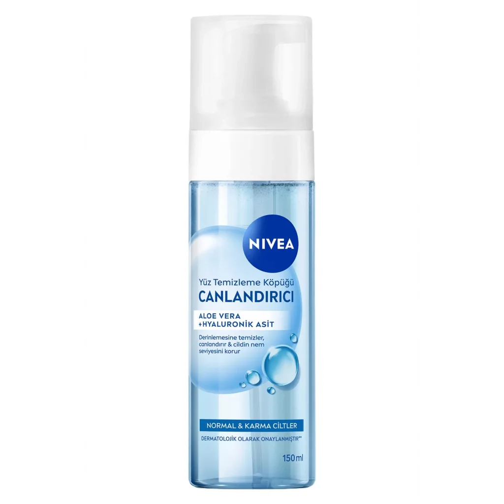 Nivea Temizleme Köpüğü Normal  Karma Ciltler için 150 ml