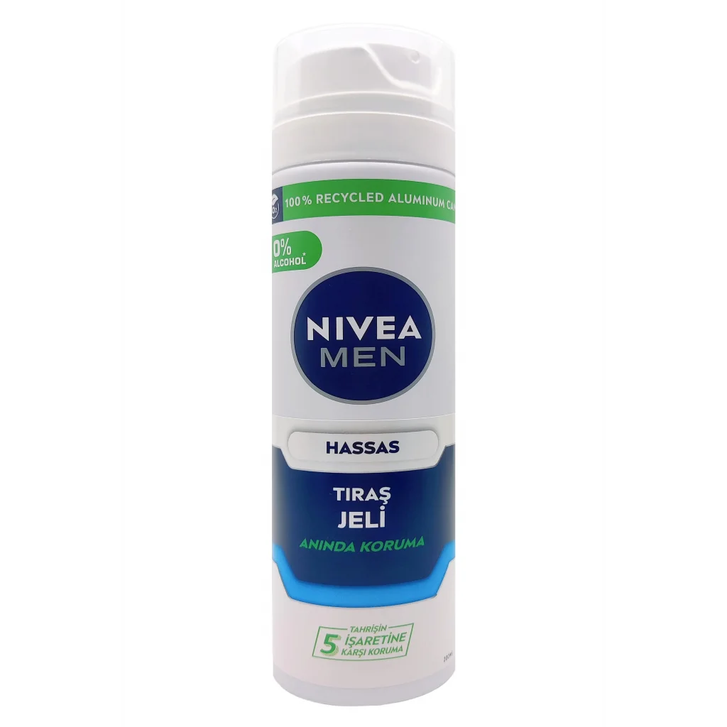 Nivea Tıraş Jeli Hassas Ciltler İçin 200 ml