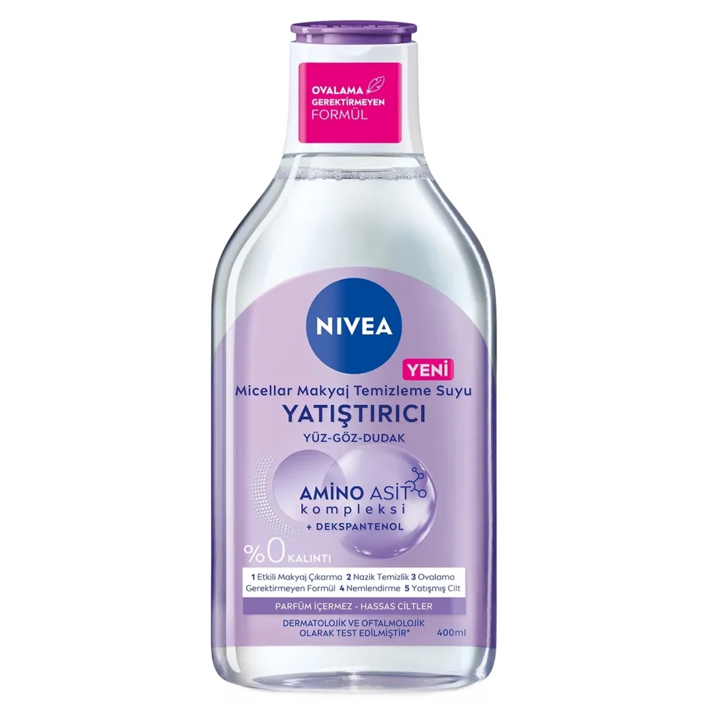 Nivea Yatıştırıcı Micellar Makyaj Temizleme Suyu Hassas Cilt 400ml