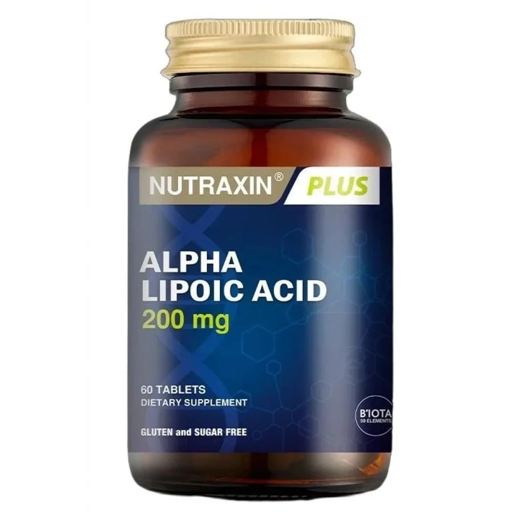 Nutraxin Alpha Lipoic Acid 200 mg 60 Tablet