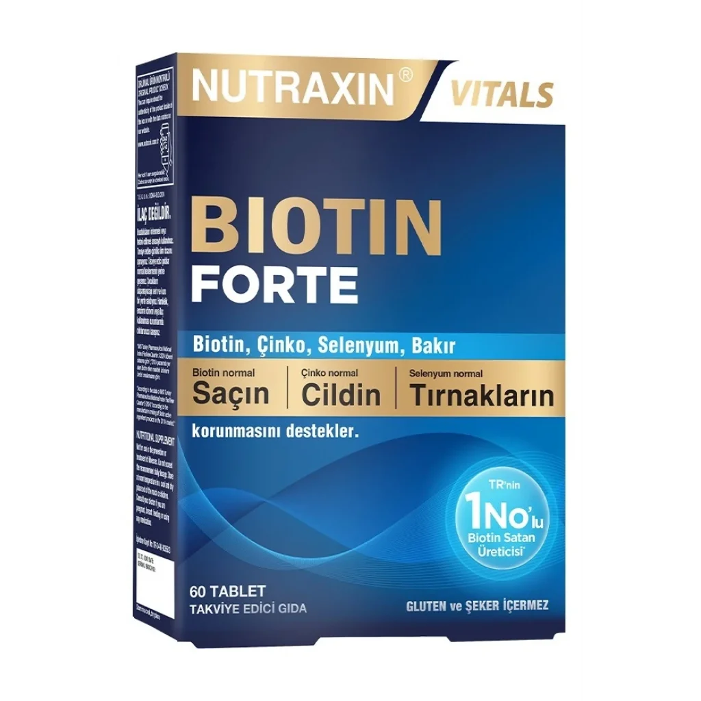 Nutraxin Biotin Forte Tablet 60lı