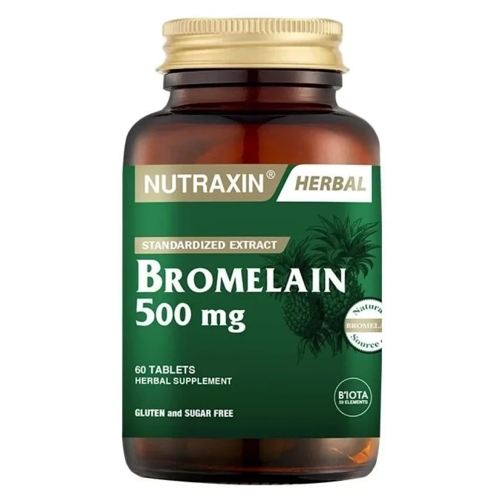 Nutraxin Bromelain 60 Kapsül