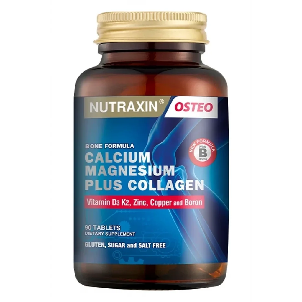 Nutraxin Calcium Magnesium Plus Collagen B 90 Tablet