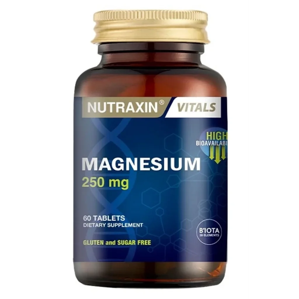 Nutraxin Magnesium 250 mg 60 Tablet