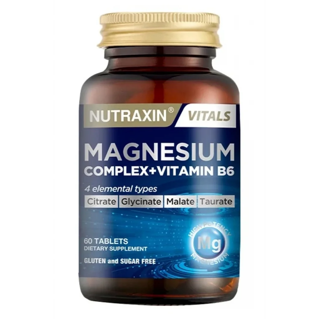 Nutraxin Magnesium Complex Vitamin B6 60 Tablet