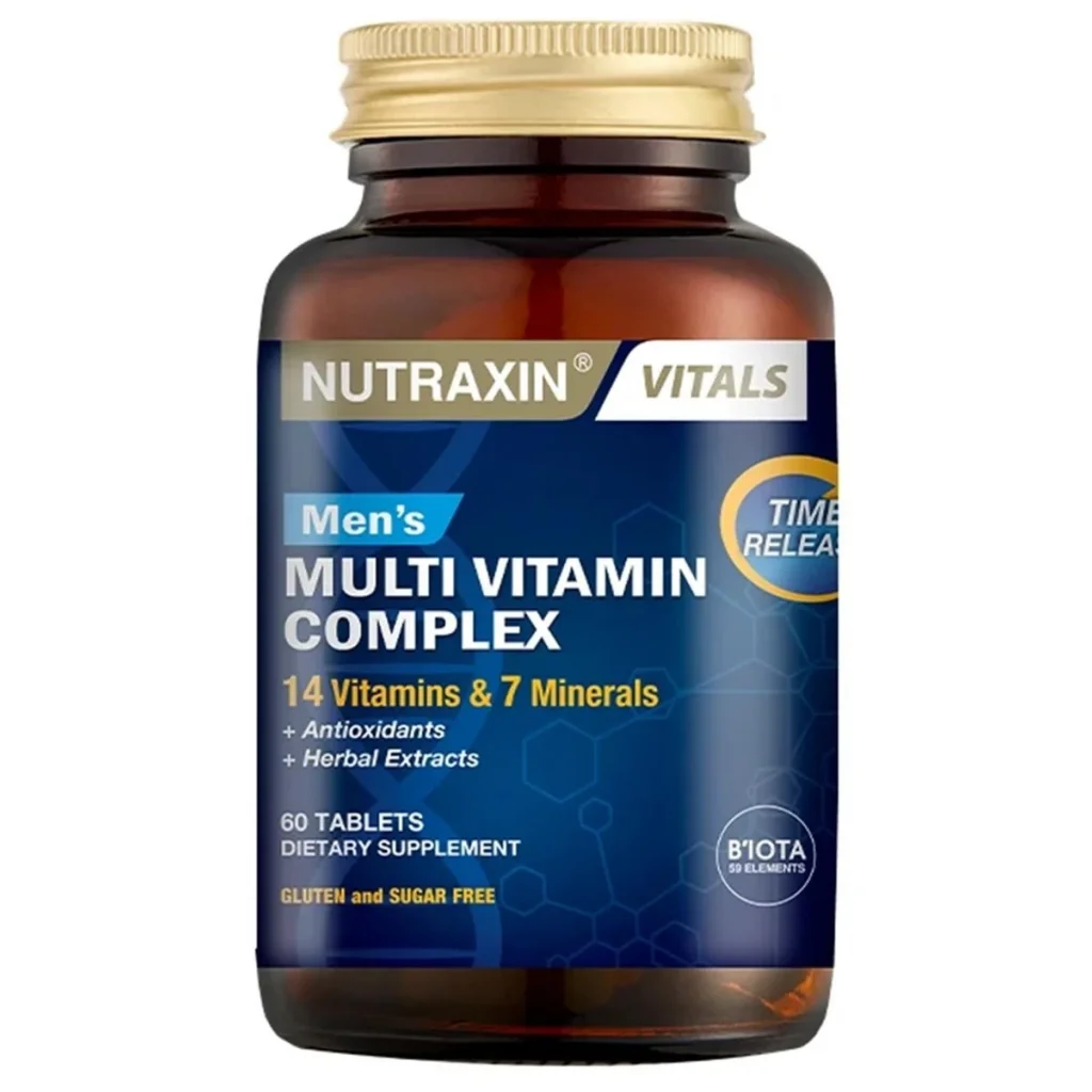 Nutraxin Mens Multi Vitamin Complex 60 Tablet