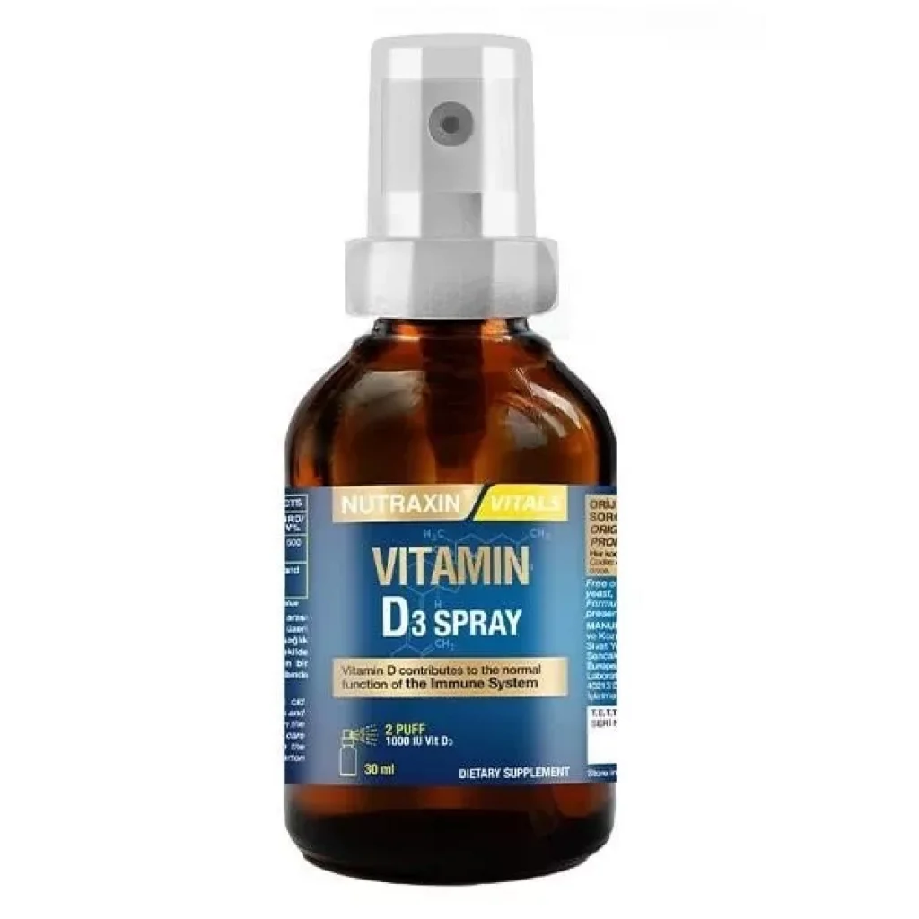 Nutraxin Vitamin D3 Sprey 1000 IU 30 ml
