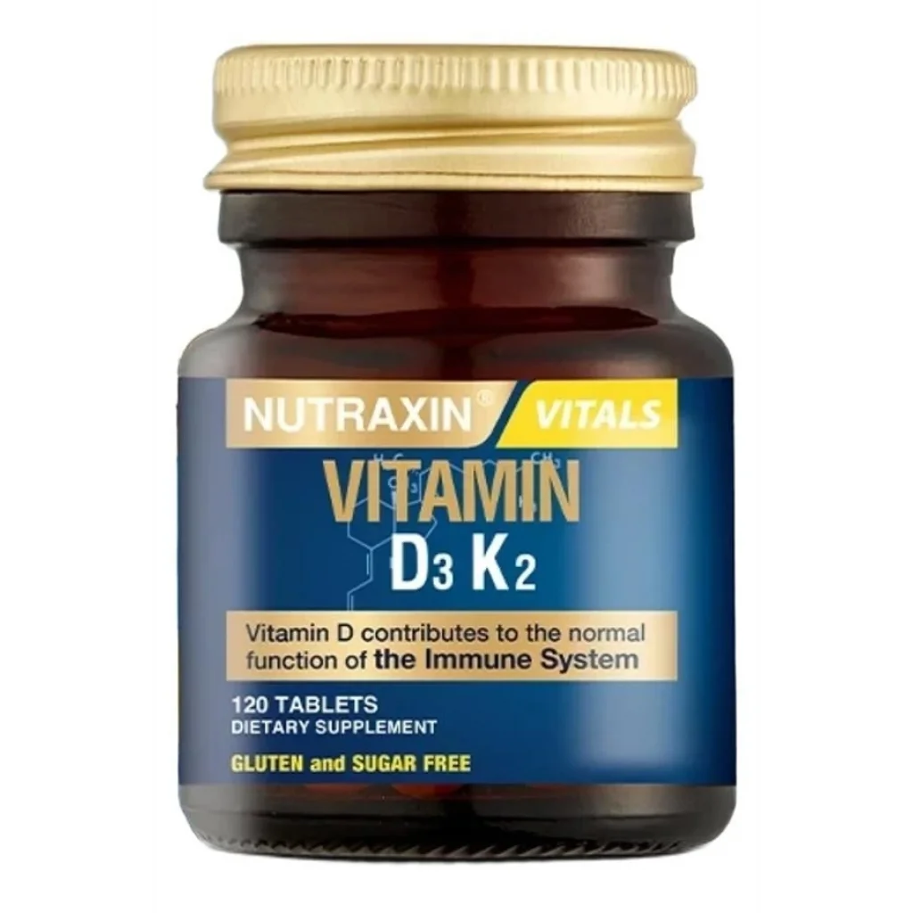 Nutraxin Vitamin D3K2 1000 IU 120 Tablet