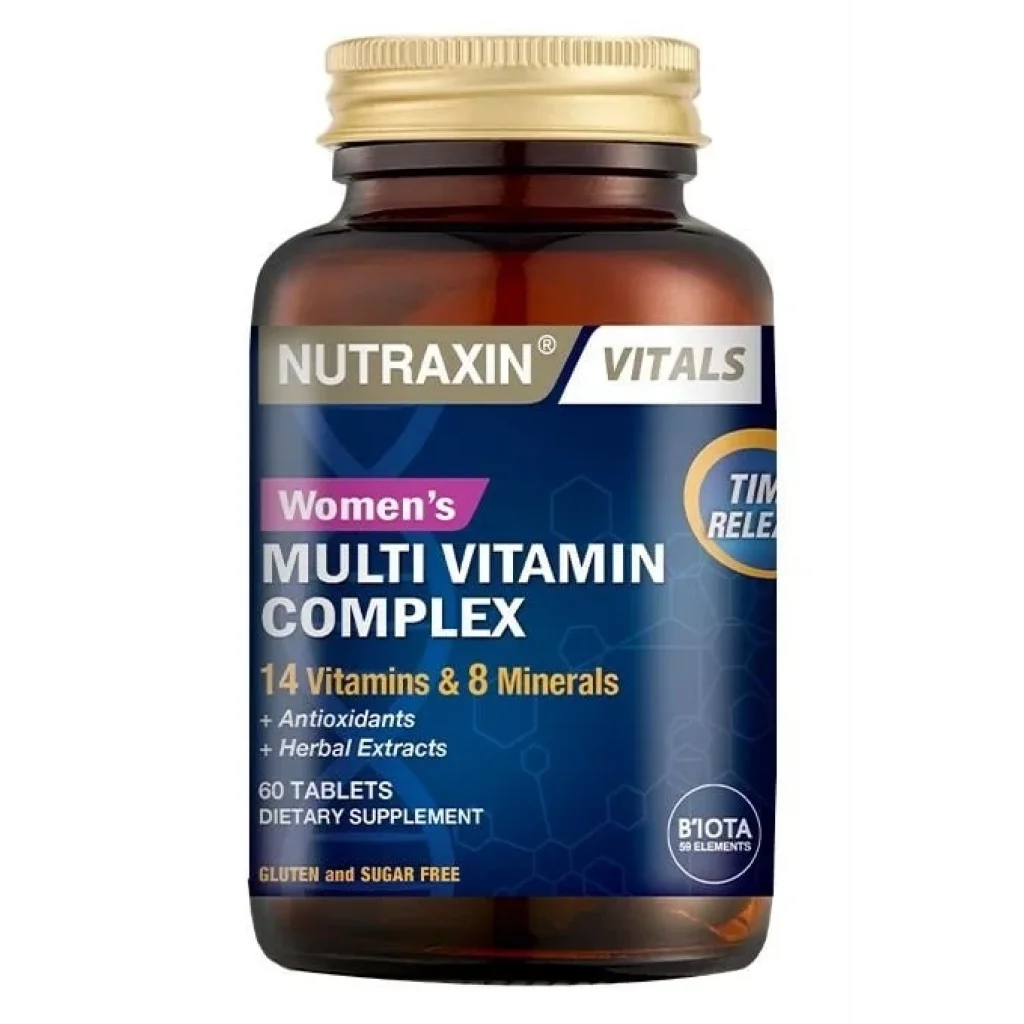 Nutraxin Womens Multi Vitamin Complex 60 Tablet