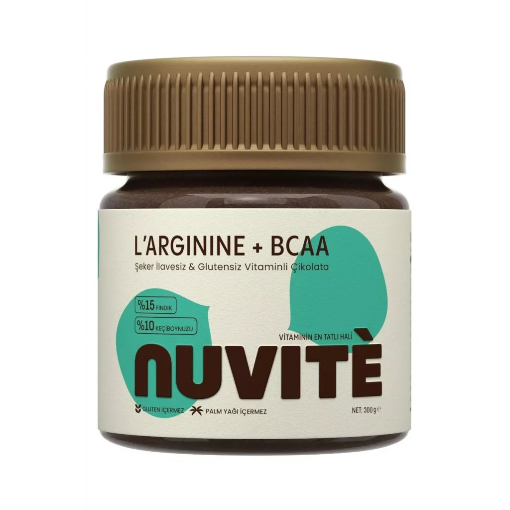Nuvite BCAA + Arginine Çikolata Aromalı 300 gr