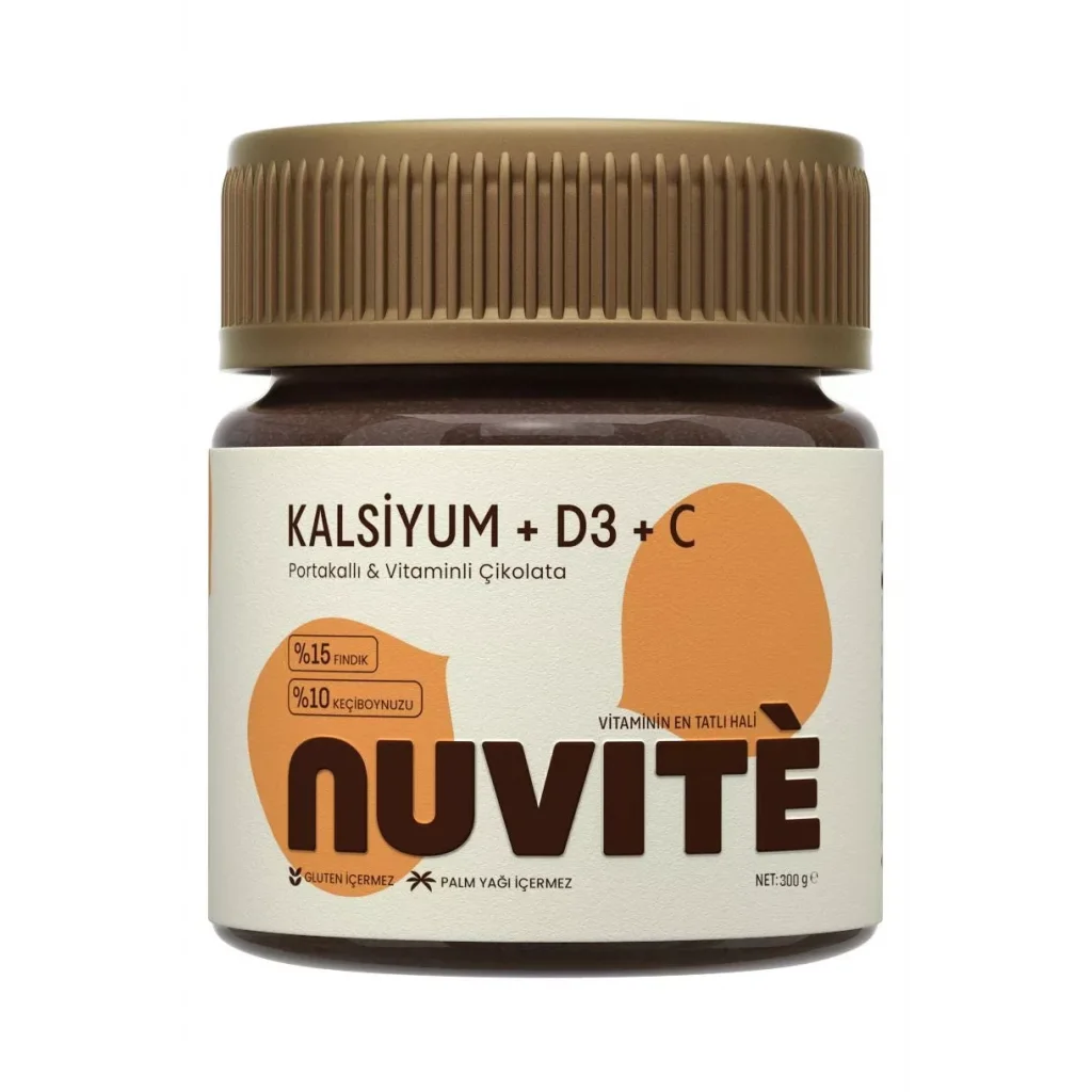 Nuvite C Vitaminli Çikolata Aromalı 300 gr