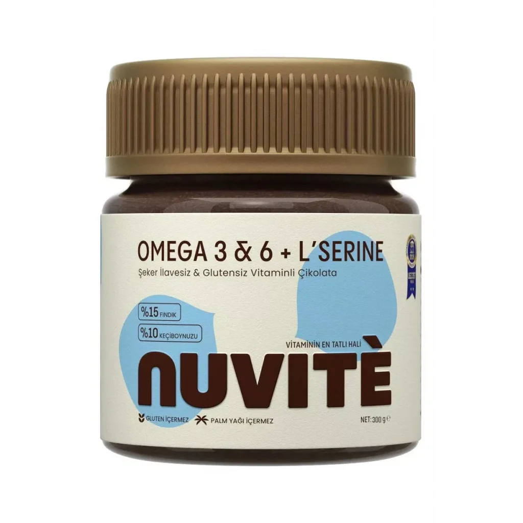 Nuvite Omega 3 Çikolata Aromalı 300 gr