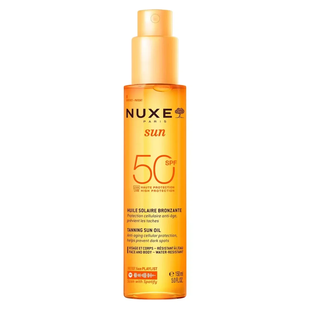 Nuxe Sun Huile Solaire Bronzlaştırıcı Yüz ve Vücut Yağı SPF50 150 ml