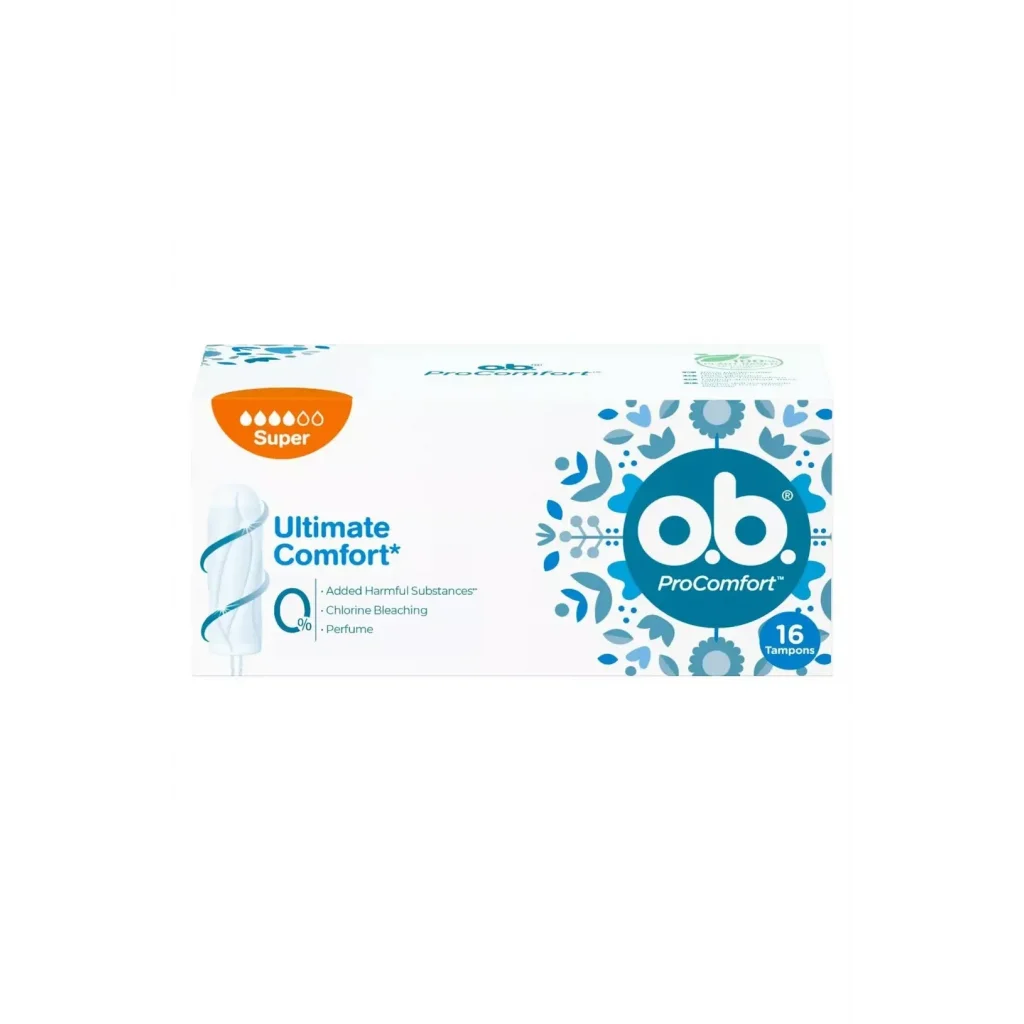 O.B ProComfort Ultimate Tampon Süper 16lı