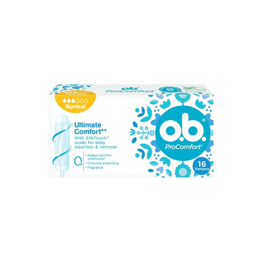 O.B. Ultimate Comfort Tampon Normal 16lı