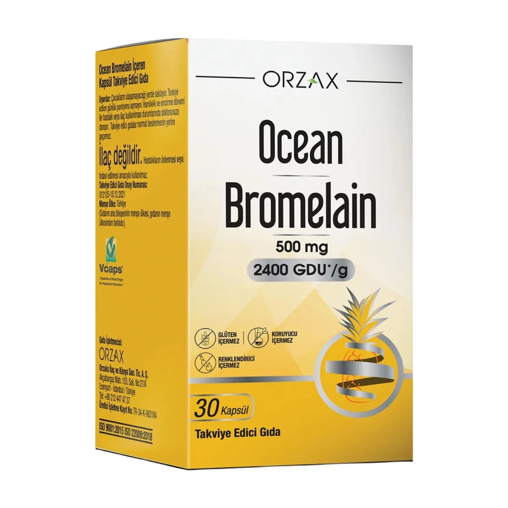Ocean Bromelain 60 Kapsul