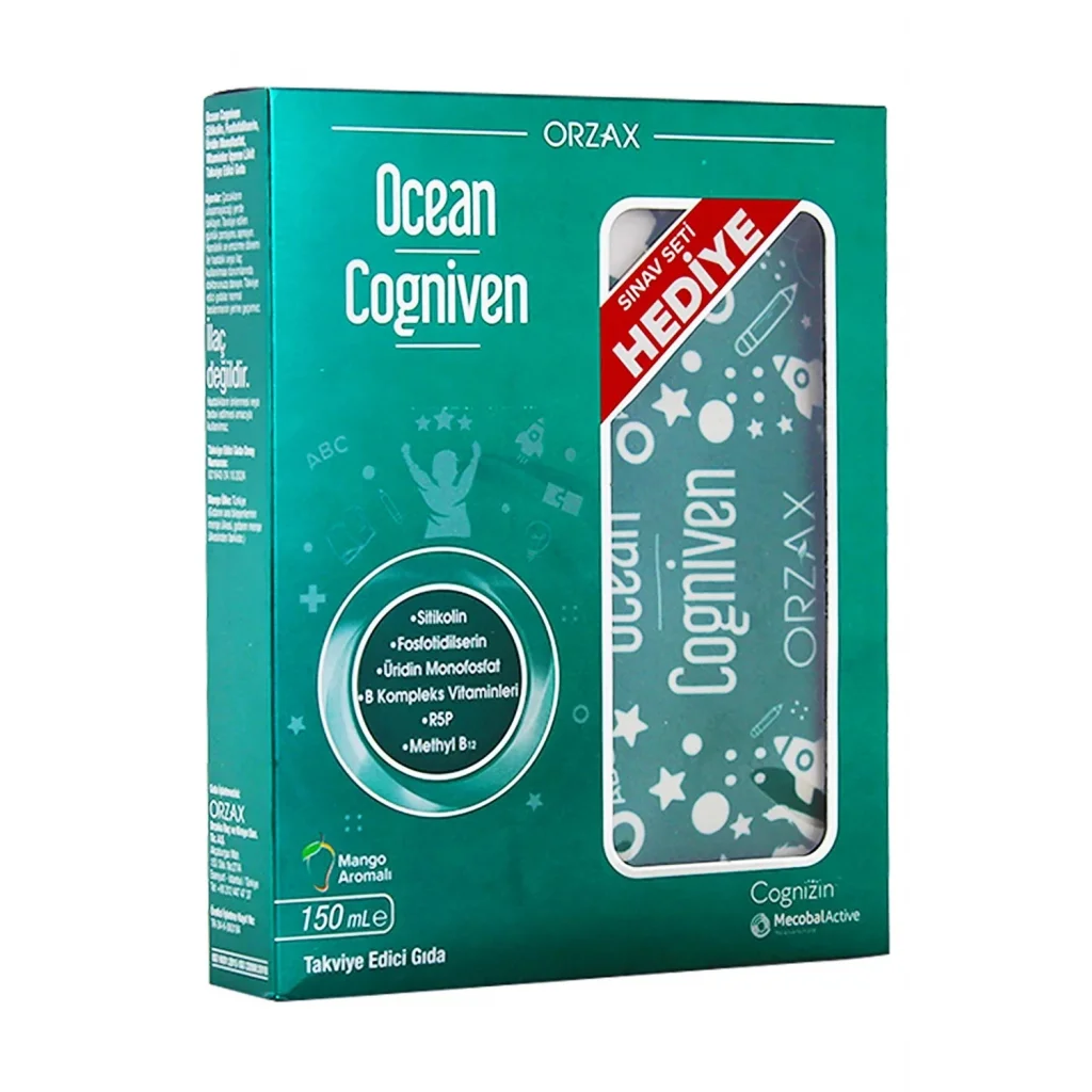 Ocean Cogniven Mango Aromalı 150 ml + Sınav Seti Hediyeli