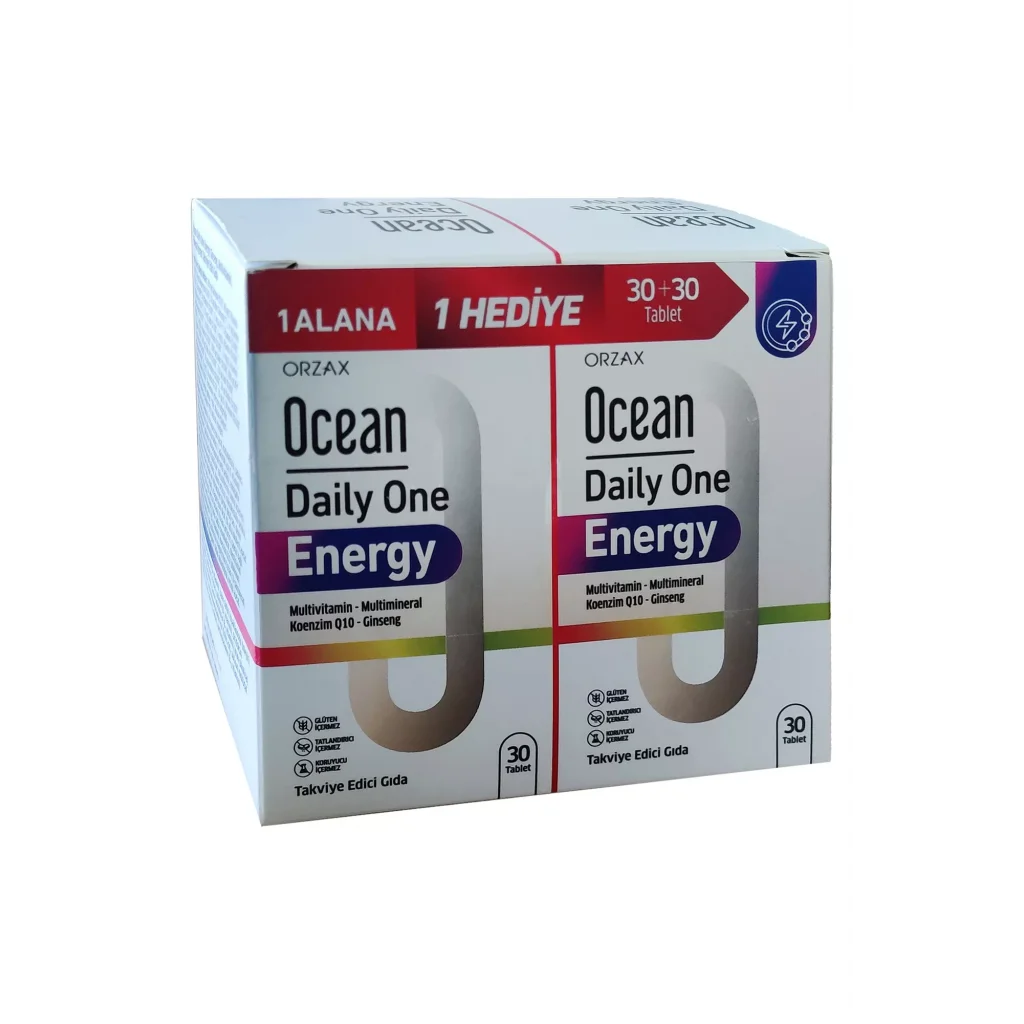Ocean Daily One Energy 30 Tablet - 1 Alana 1 Bedava