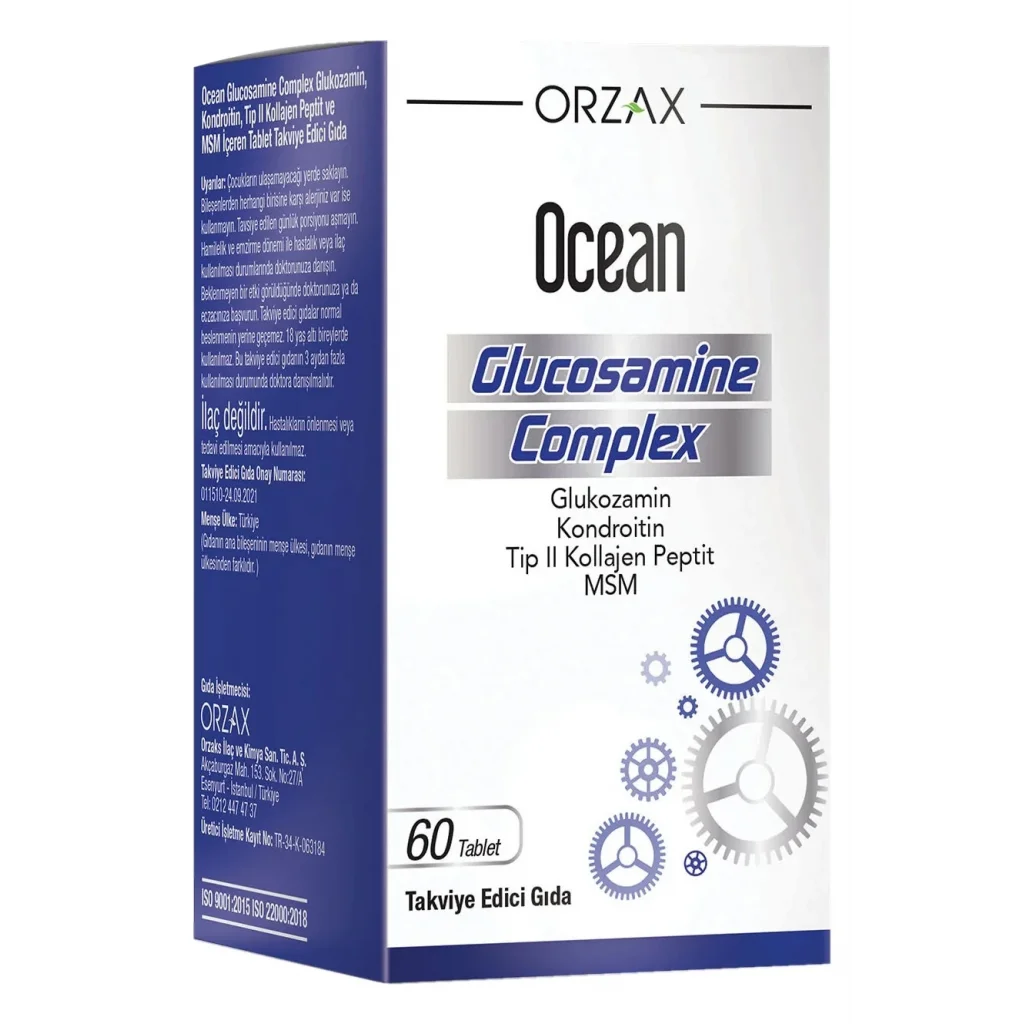 Ocean Glukozamin Komplex 60 Tablet