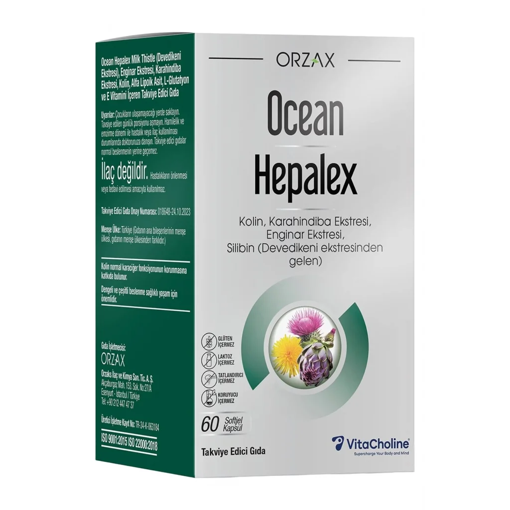 Ocean Hepalex 60 Softjel Kapsül
