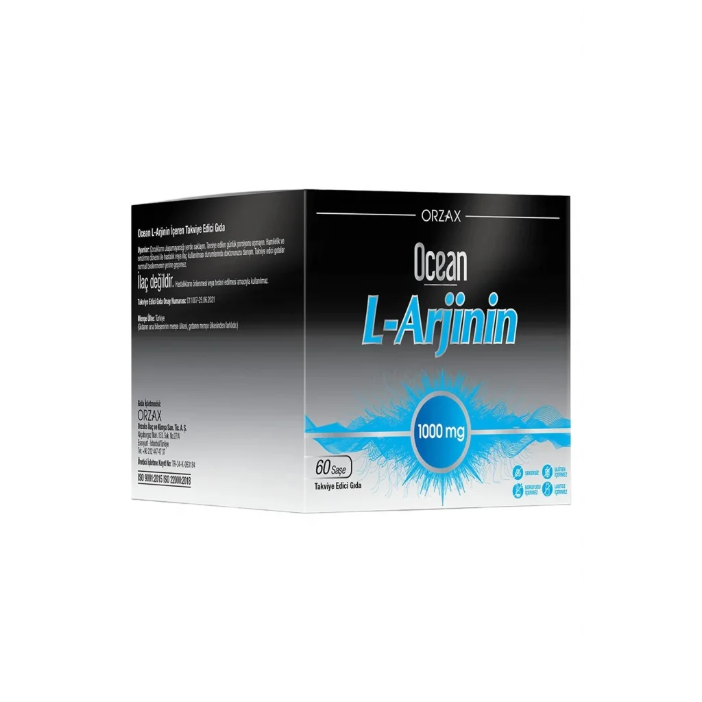 Ocean L-Arjinin 1000 mg 60 Saşe