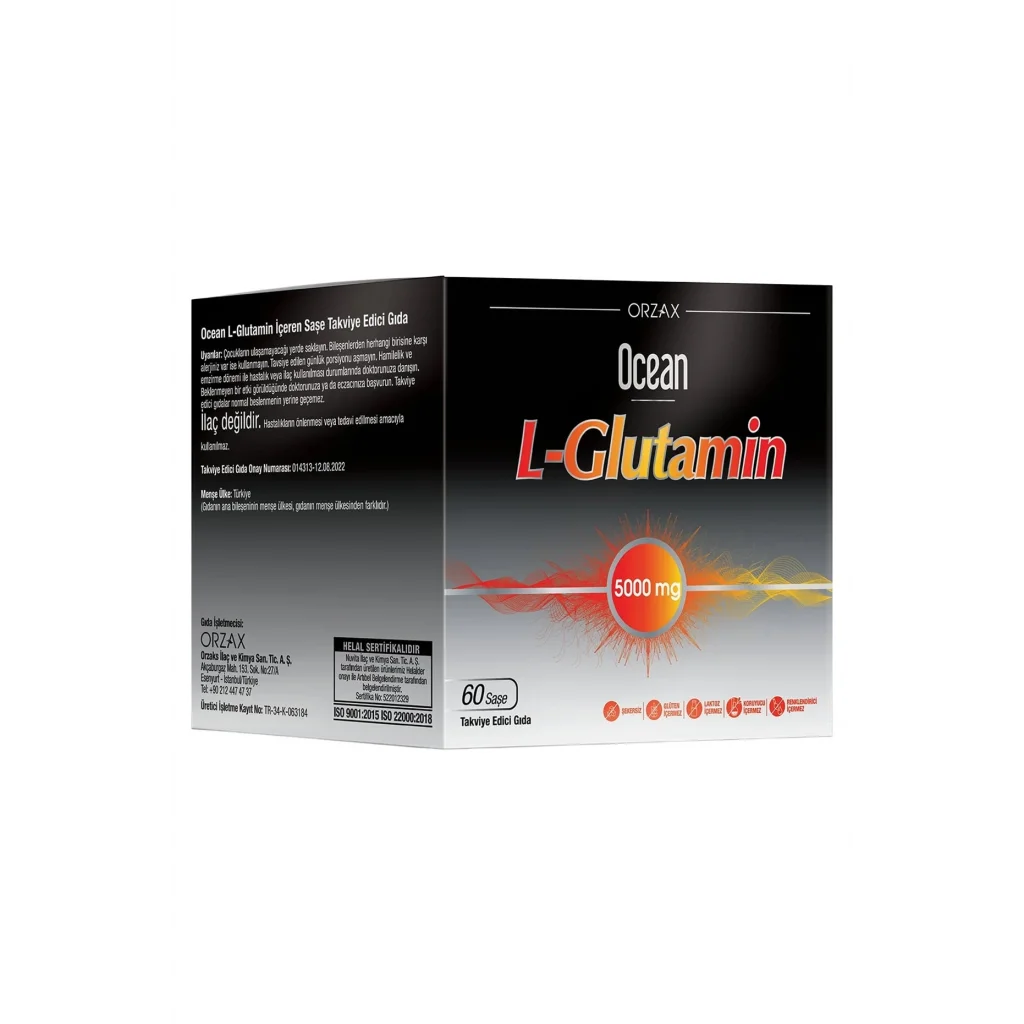 Ocean L-Glutamin 5000 mg 60 Saşe