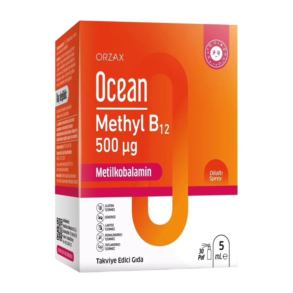 Ocean Methyl B12 Sprey 500 mcg 5 ml