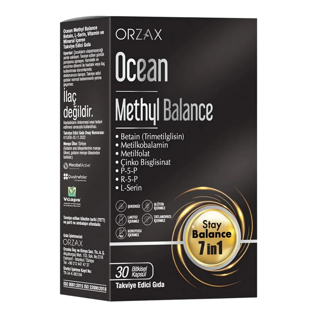 Ocean Methyl Balance 30 Kapsül