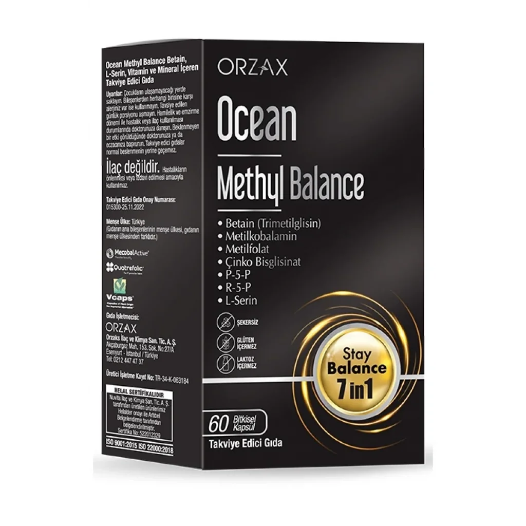 Ocean Methyl Balance 60 Kapsül