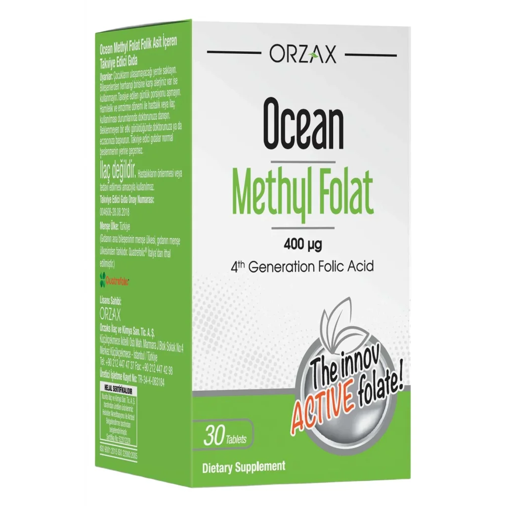 Ocean Methyl Folat 30 Tablet
